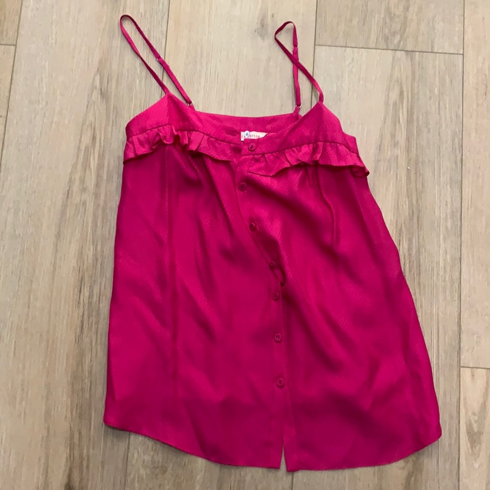 Rebecca Taylor silk pink top